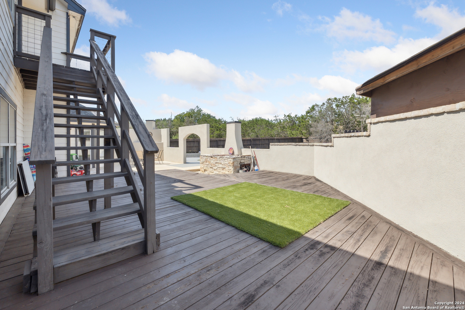 166 Desert Poppy Drive Bandera, TX 78003 - Photo 40 of 50 a view of outdoor space deck and lake view