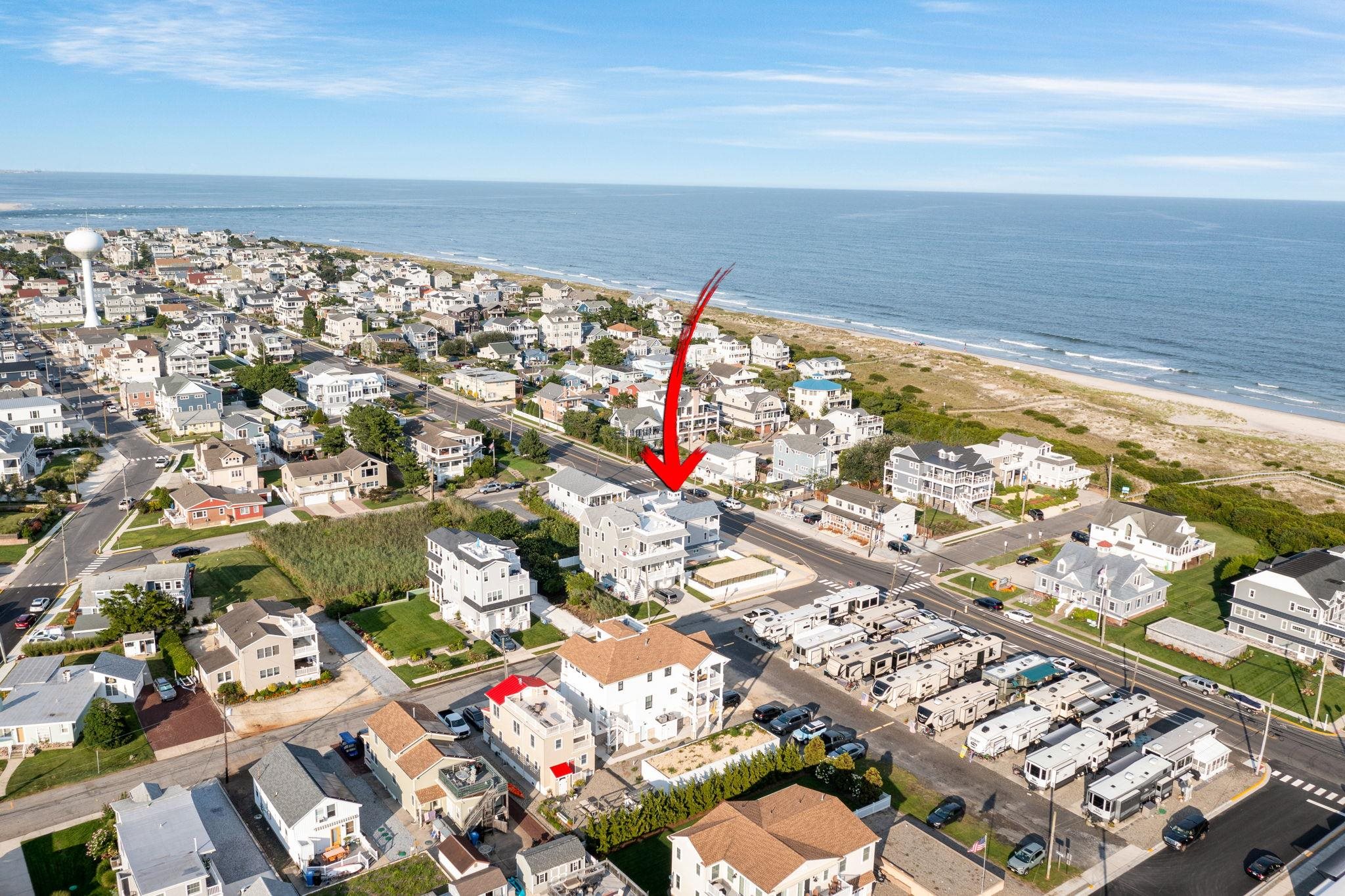 704 South Commonwealth Avenue Strathmere, NJ 08248 - Photo 3 of 50 an aerial view of a city