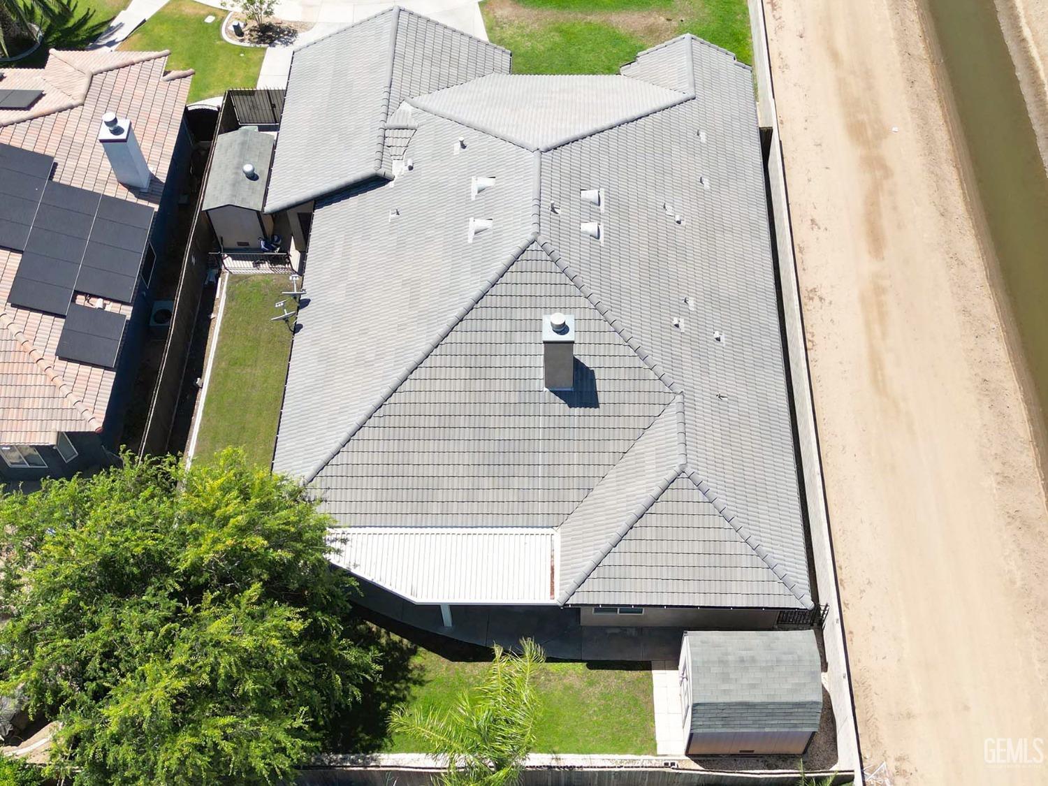 Undisclosed Address Bakersfield, CA 93313 - Photo 28 of 29 an aerial view of residential house with wooden stairs