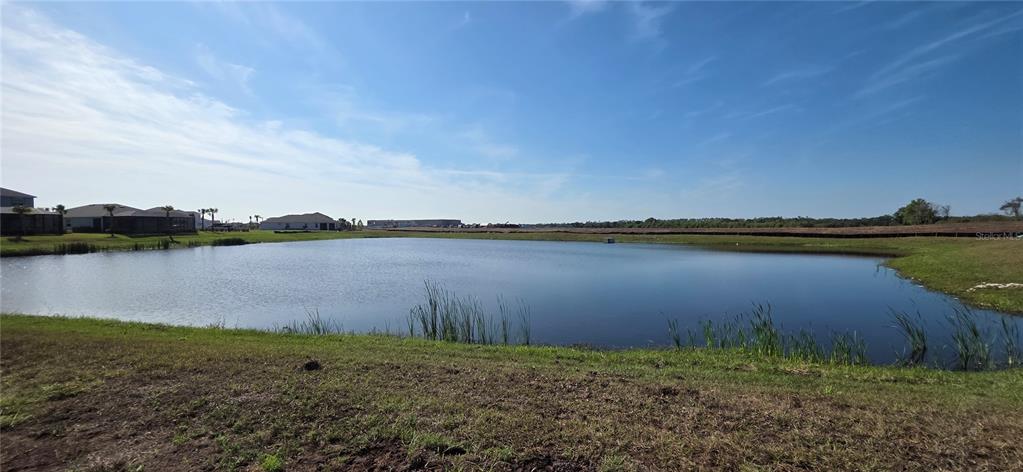 3809 Ambersweet Crossing Parrish, FL 34219 - Photo 6 of 6 a view of a lake with houses in the back