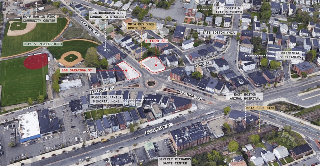 970 Saratoga Street Boston, MA 02128 - Photo 6 of 7 a multi story building with lots of trees