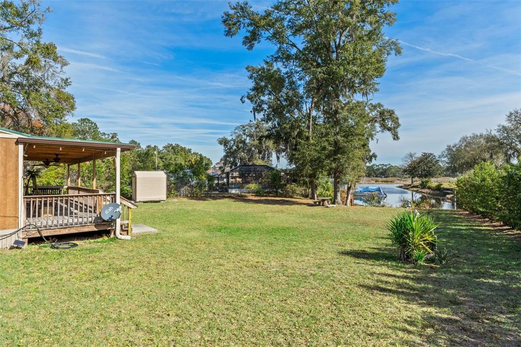 6287 North Crew Terrace Hernando, FL 34442 - Photo 34 of 38 a view of a garden with an outdoor space