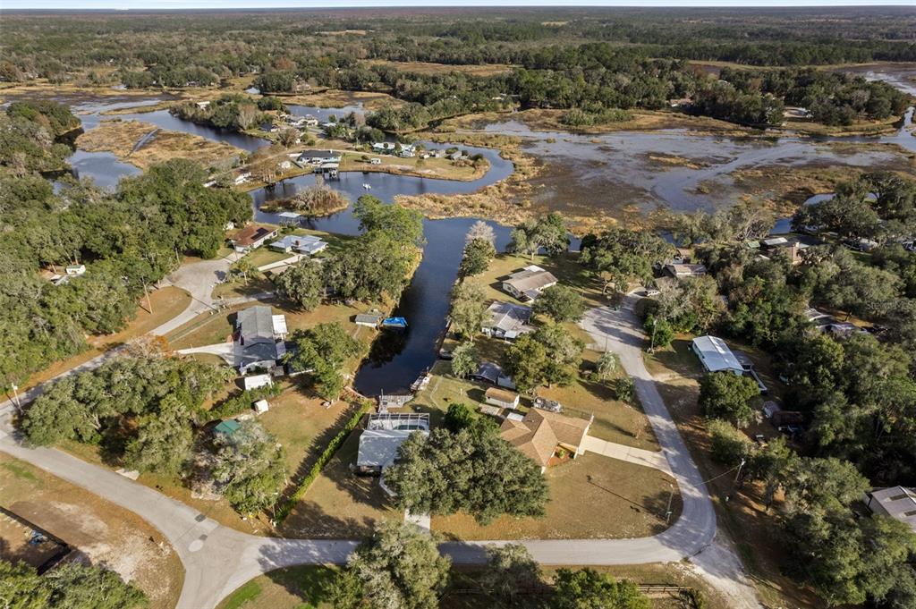 6287 North Crew Terrace Hernando, FL 34442 - Photo 7 of 38 an aerial view of residential houses with outdoor space