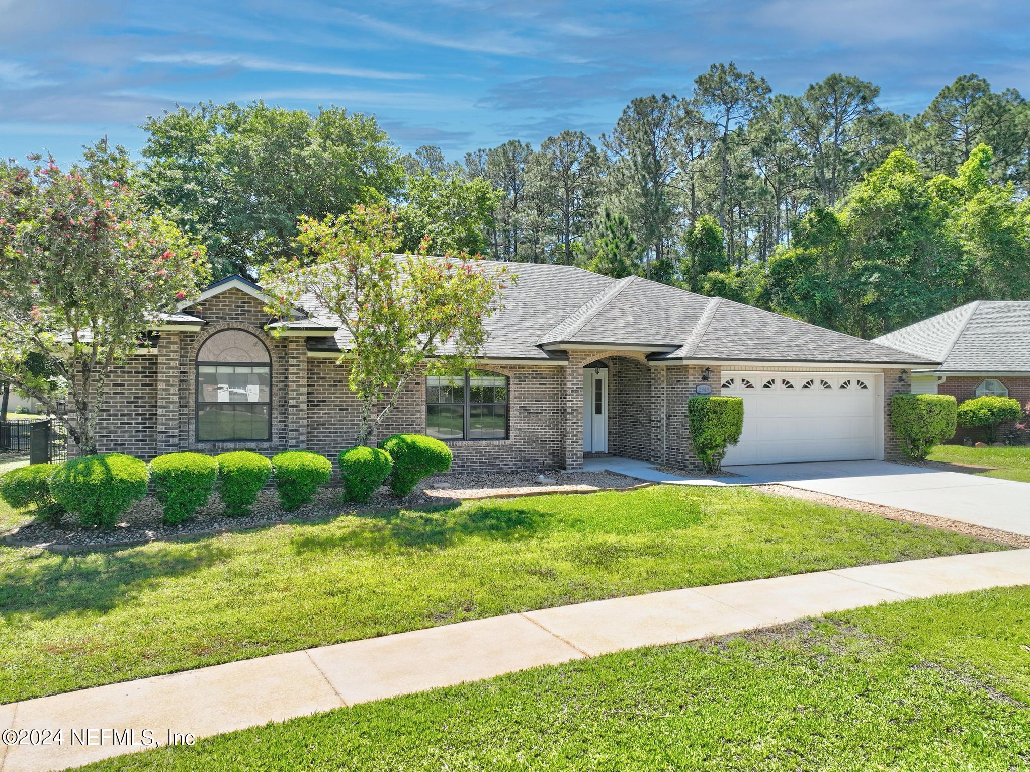 2949 Turning Leaf Lane Jacksonville, FL 32221 - Photo 20 of 116 a view of a house with a garden