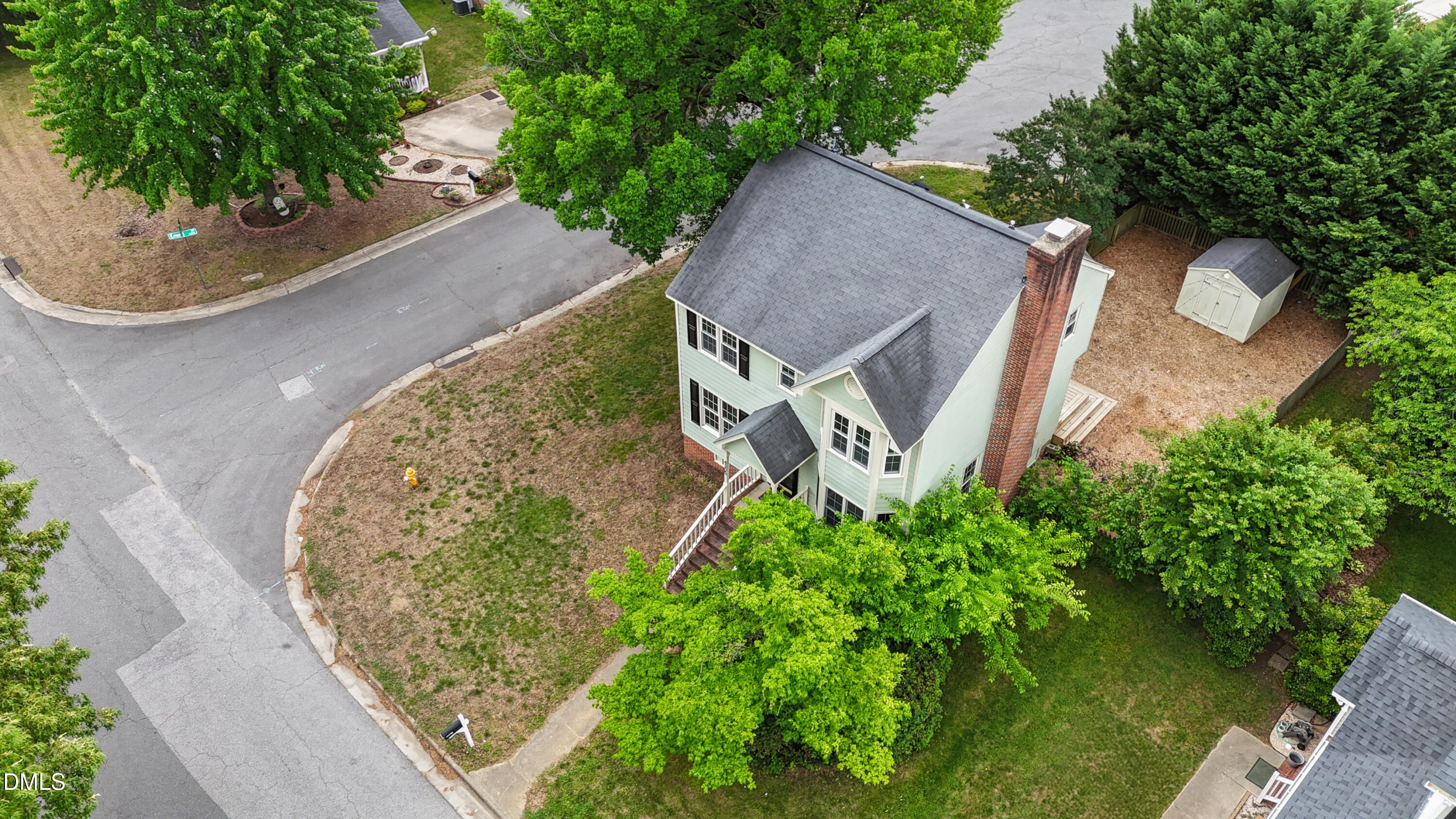 4305 Bartholomew Circle Raleigh, NC 27604 - Photo 5 of 38 Drone(1)