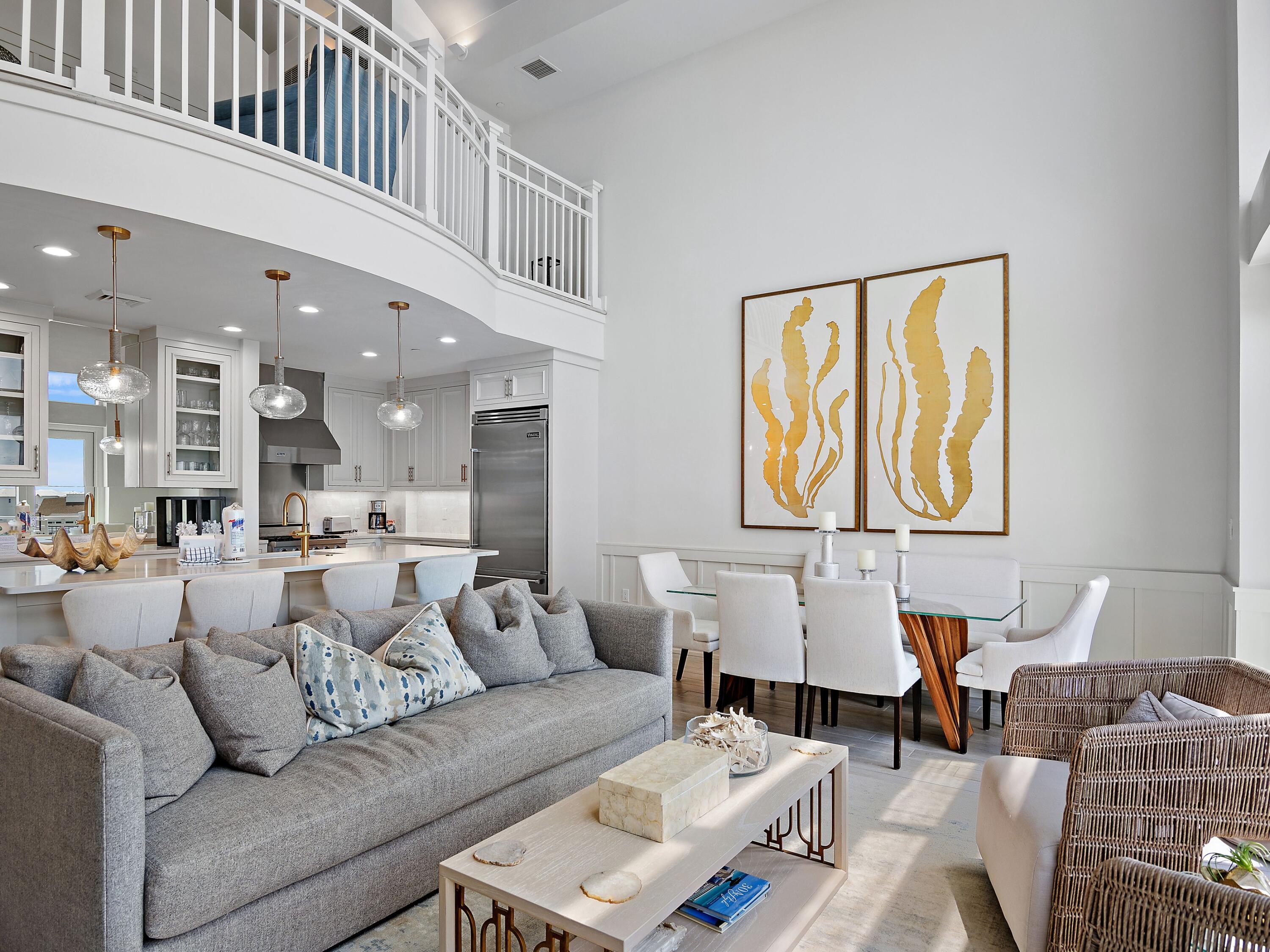 37 Compass Point Way South, Unit 421 Inlet Beach, FL 32461 - Photo 26 of 30 a living room with furniture and a large window