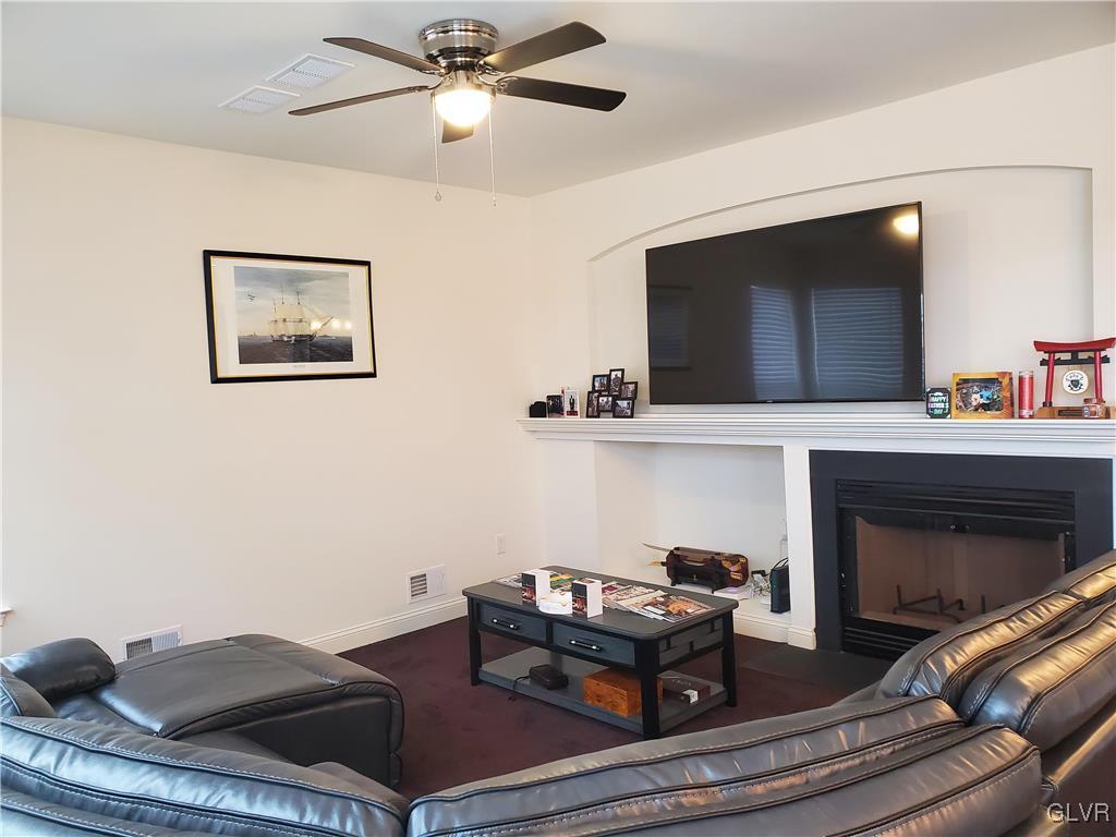 345 Newlins Road East Easton, PA 18040 - Photo 12 of 38 Another View of Family Room - Wood Burning Firepla