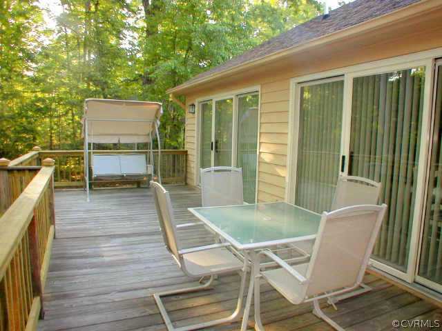 14013 Copper Hill Road Midlothian, VA 23112 - Photo 9 of 10 Other - Relax on quiet 28 ft deck overlooking love