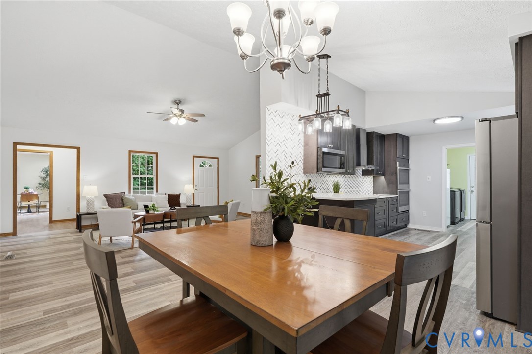 2231 Red Lane Road Powhatan, VA 23139 - Photo 7 of 36 Designed to encourage lively conversation, the din