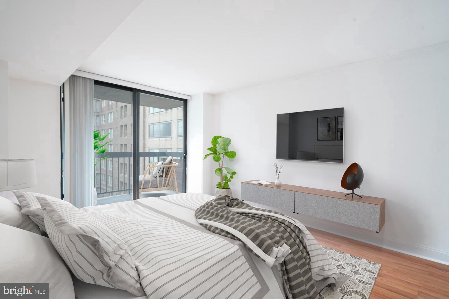 1140 23rd Street Northwest, Unit 707 Washington, DC 20037 - Photo 12 of 18 Bright and airy urban retreat.