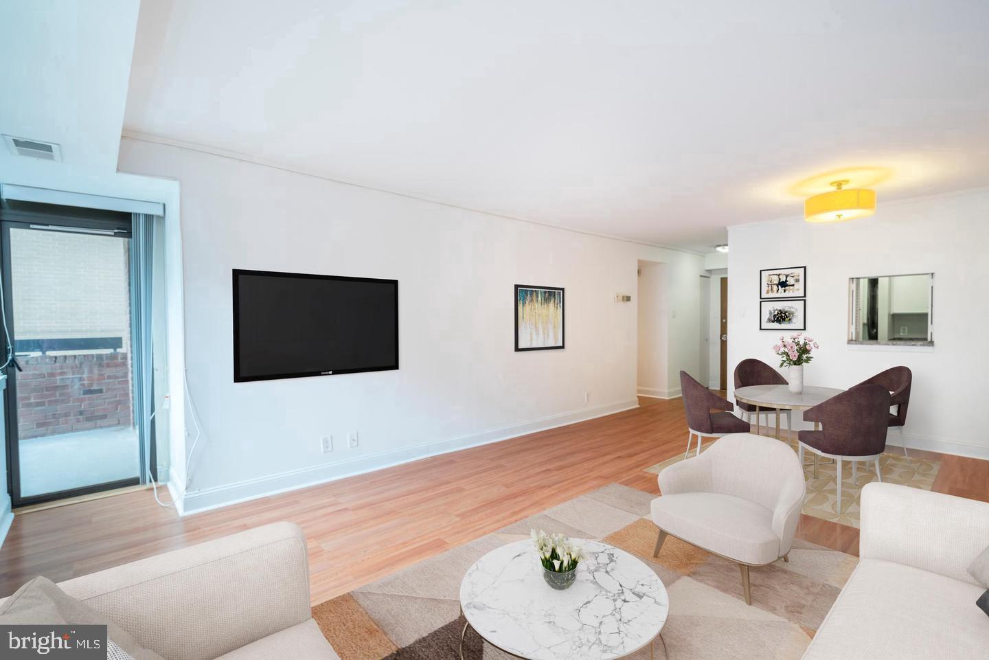 1140 23rd Street Northwest, Unit 707 Washington, DC 20037 - Photo 17 of 18 Bright and airy living space awaits!