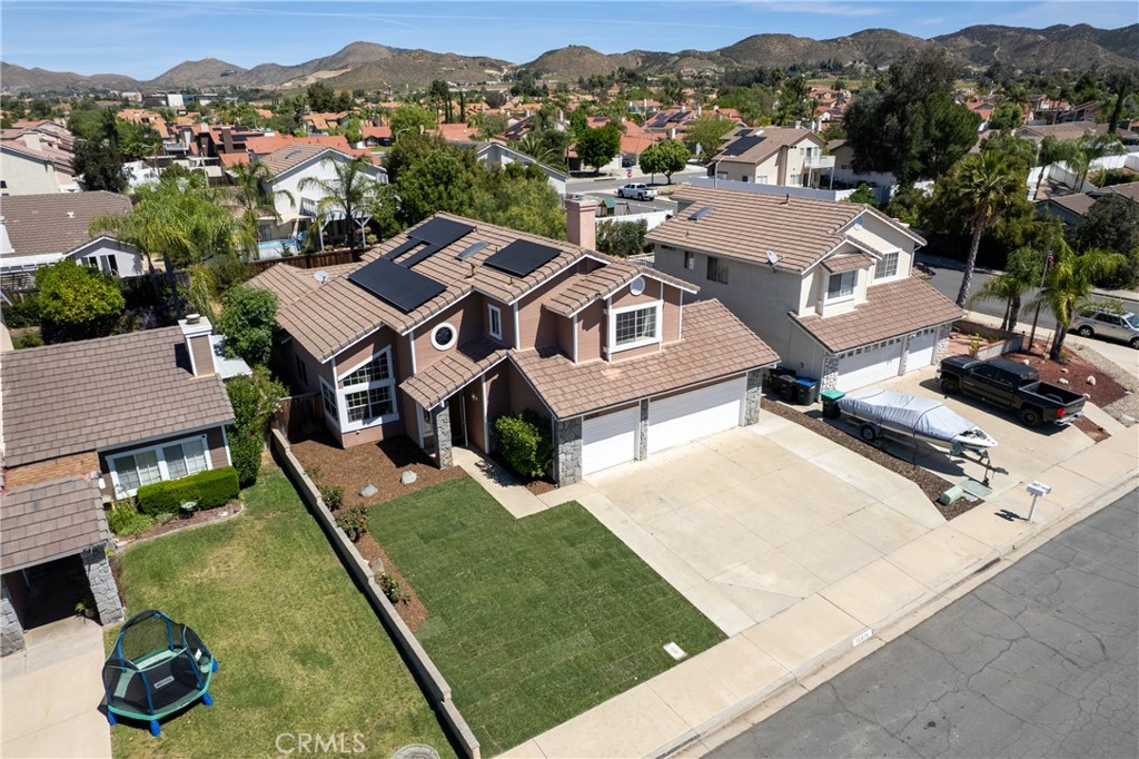 22678 Weatherly Court Wildomar, CA 92595 - Photo 51 of 54 Elevated Aerial View Showcasing Neighborhood And Curb Appeal