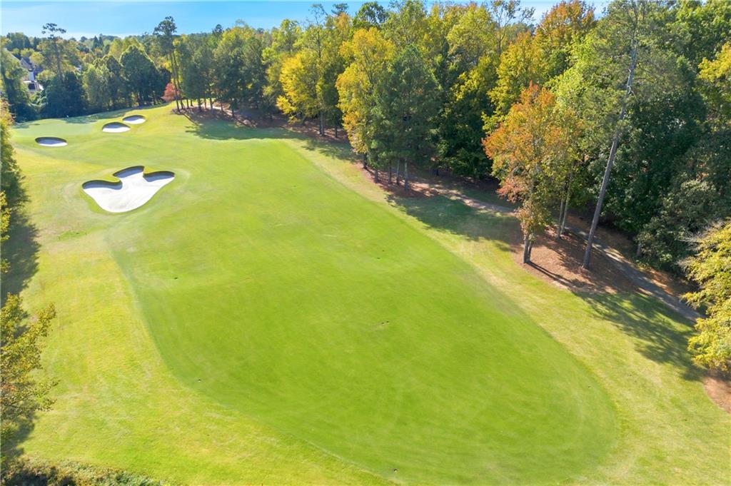 2918 Major Ridge Trail Duluth, GA 30097 - Photo 54 of 70 a view of a yard with an outdoor space