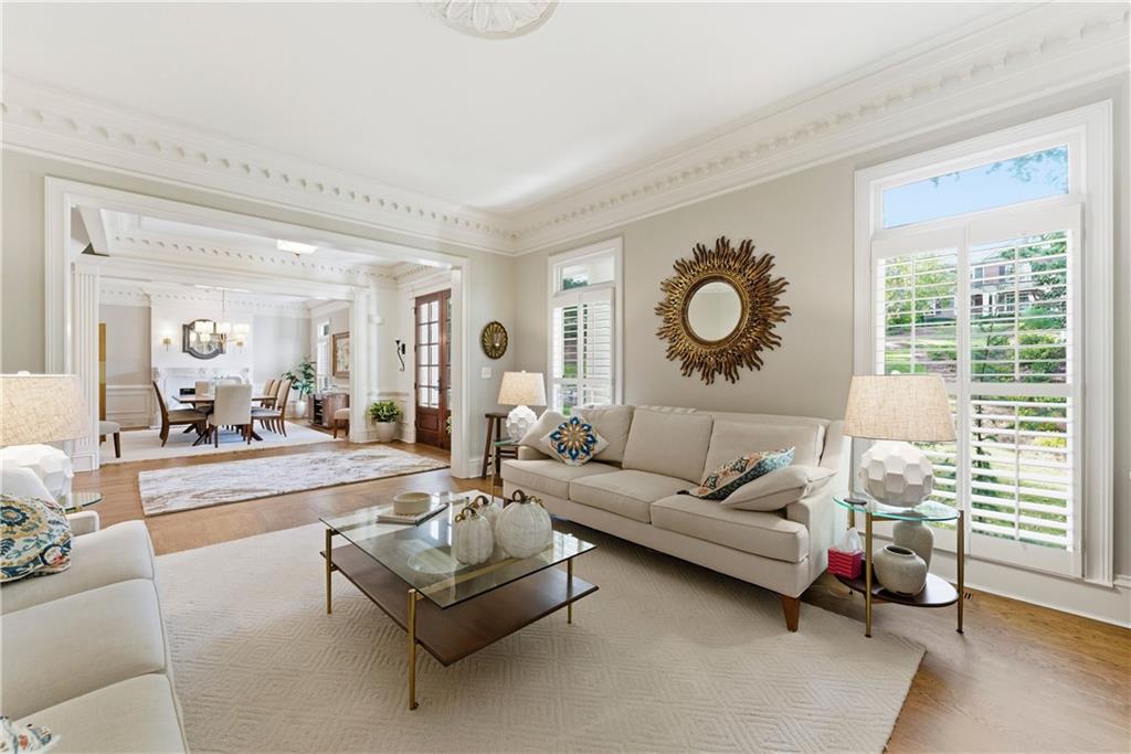 2918 Major Ridge Trail Duluth, GA 30097 - Photo 9 of 70 a living room with furniture and a large window