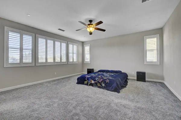 a living room with a window