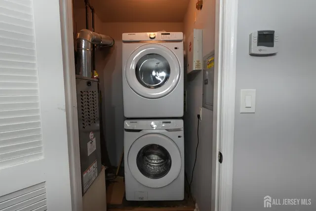a view of a balcony with wooden floor