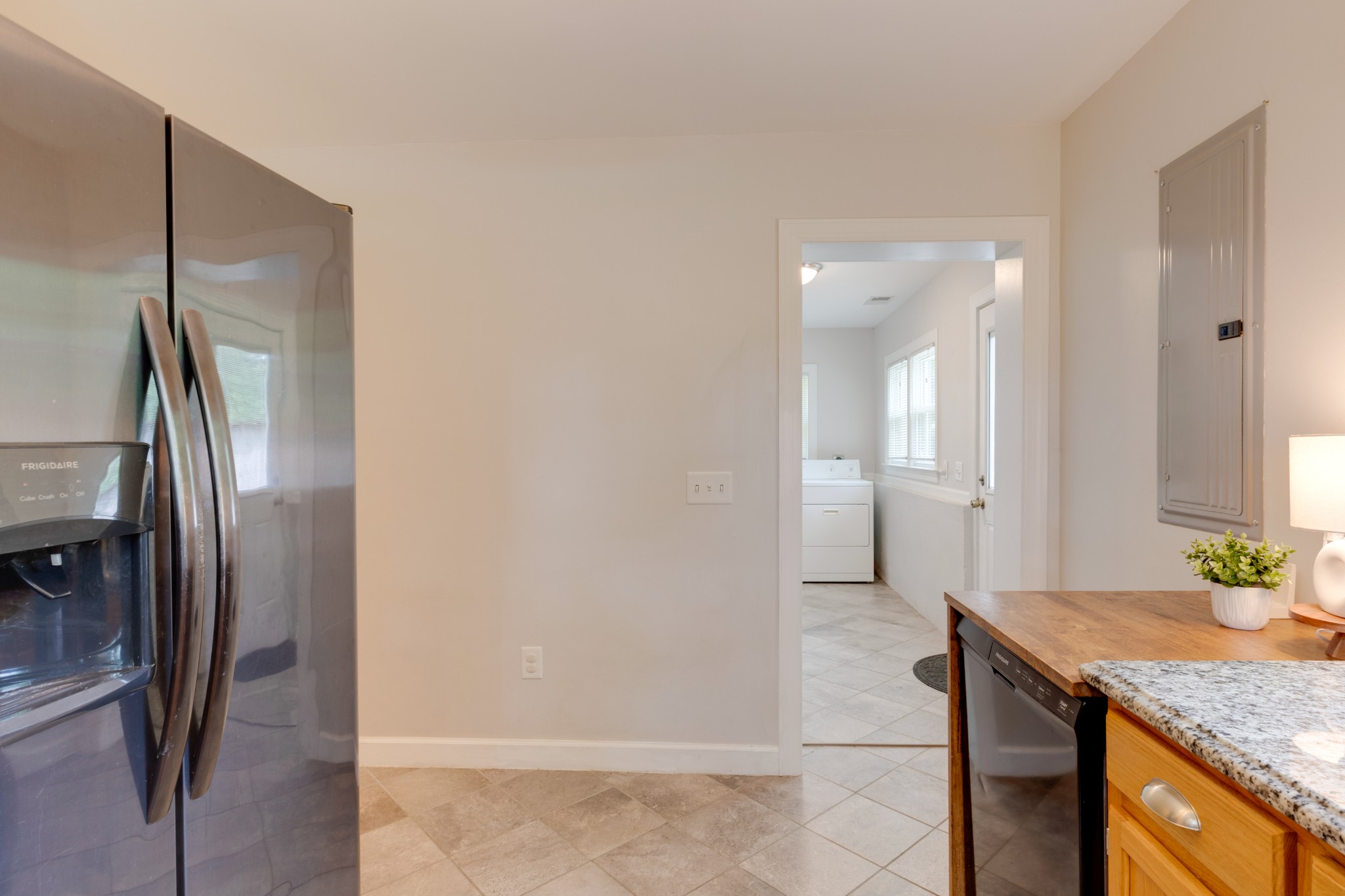 3020 Sylvia Road Dickson, TN 37055 - Photo 20 of 36 a kitchen with stainless steel appliances granite countertop a refrigerator and a sink