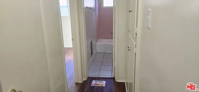 a view of hallway with elevator