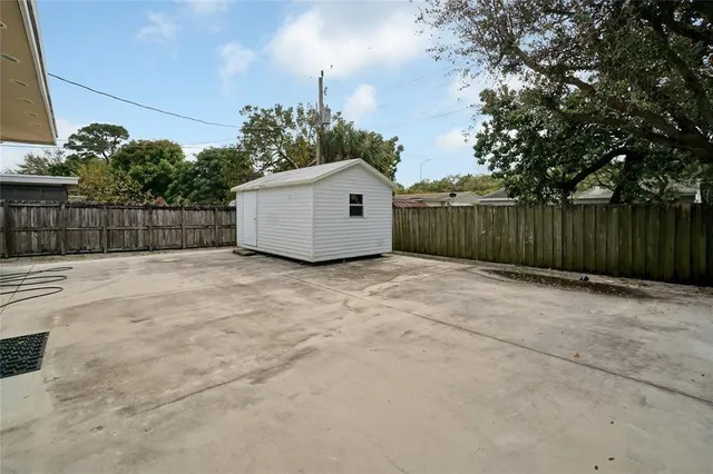 a view of a small house