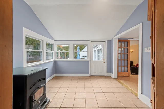 a view of an empty room with window