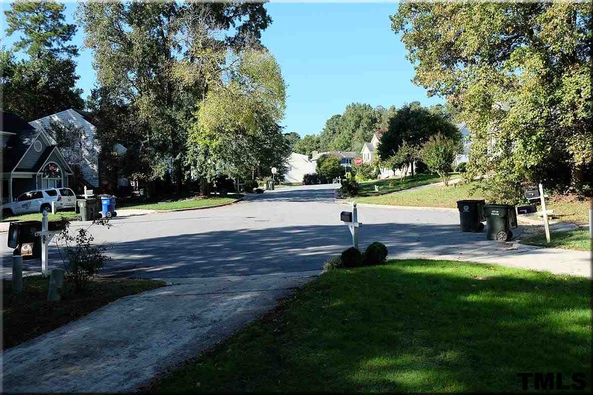 4517 Emmit Drive Raleigh, NC 27604 - Photo 20 of 25 a view of a park with trees and plants