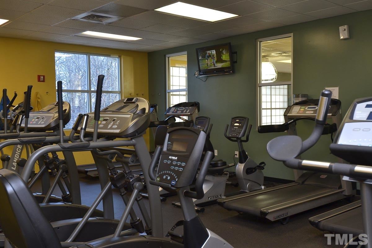 4517 Emmit Drive Raleigh, NC 27604 - Photo 25 of 25 a view of a room with gym equipment