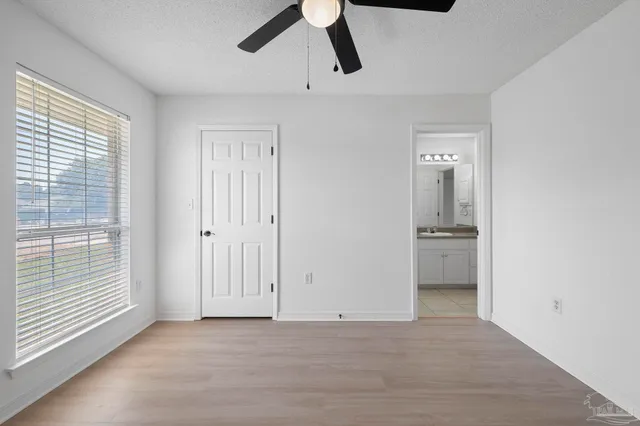 a view of a closet area