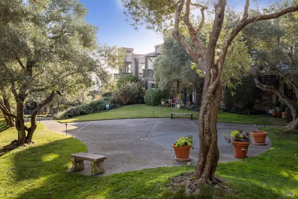 a view of a balcony with city view