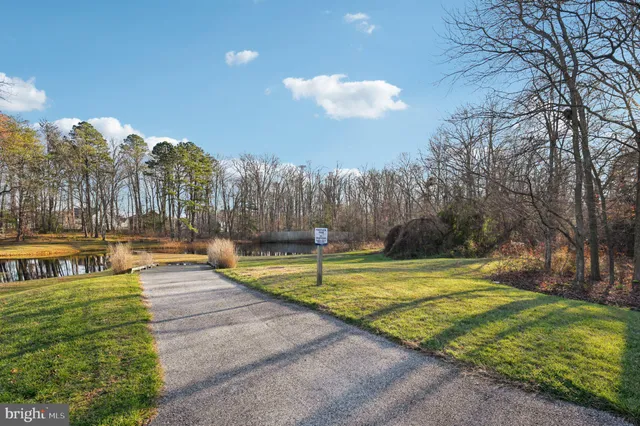 a view of swimming pool with outdoor seating and trees