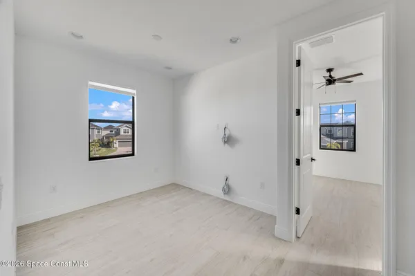 wooden floor in an empty room