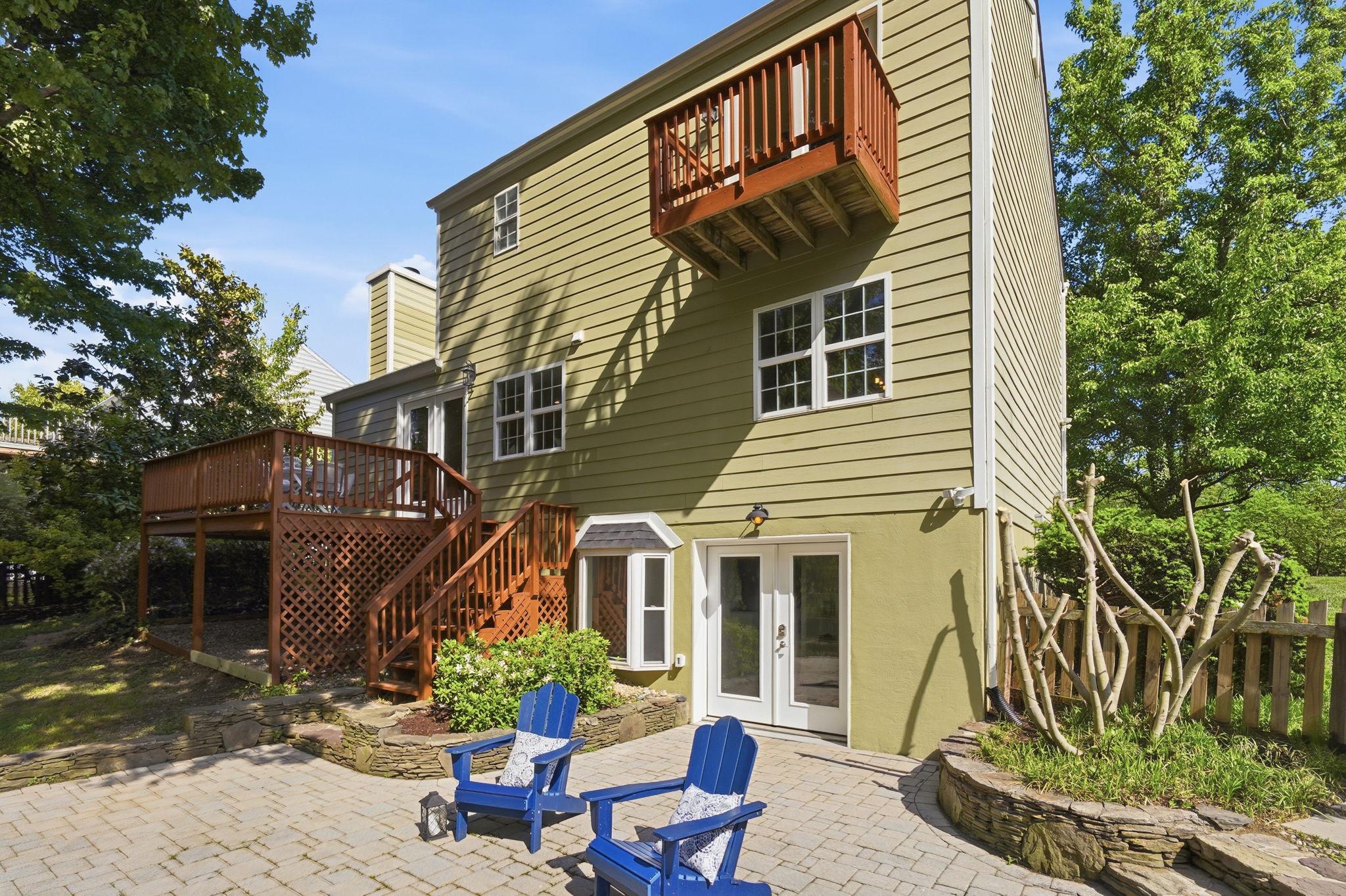 996 Headwater Road Annapolis, MD 21403 - Photo 52 of 59 Back elevation. patio off in-law suite