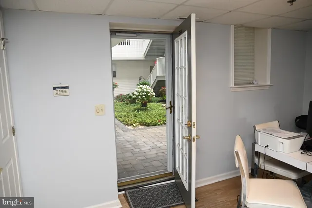 a view of a walk in closet