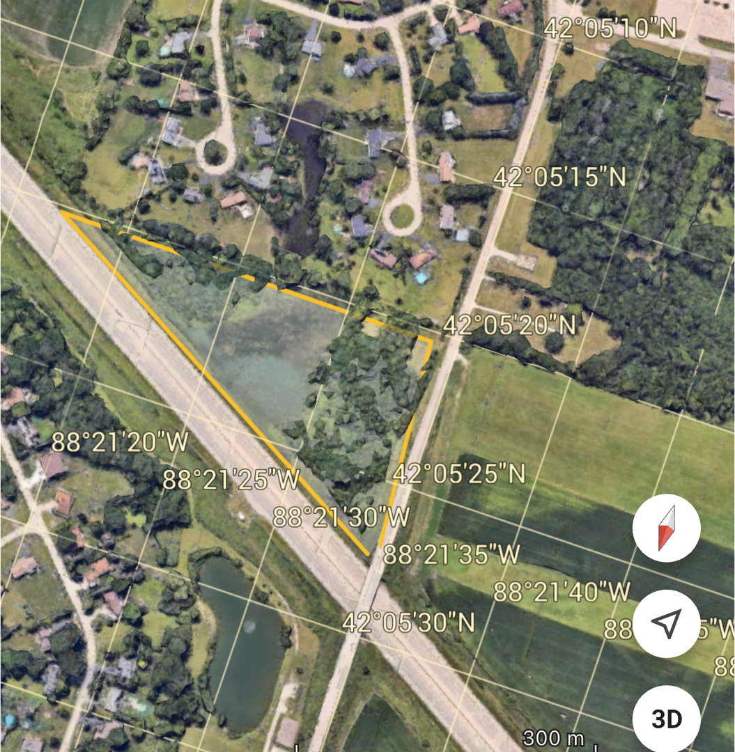 0 Tyrrell Road Gilberts, IL 60136 - Photo 2 of 3 a view of a wooden wall