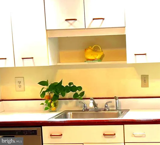 a view of outdoor space with wooden fence