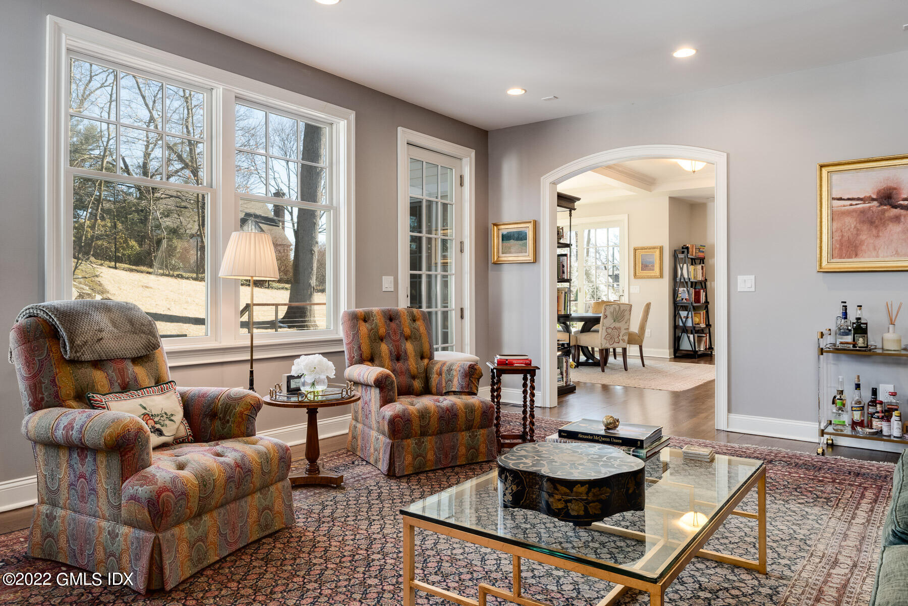 22 Widgeon Way Greenwich, CT 06830 - Photo 11 of 26 a living room with furniture and a large window