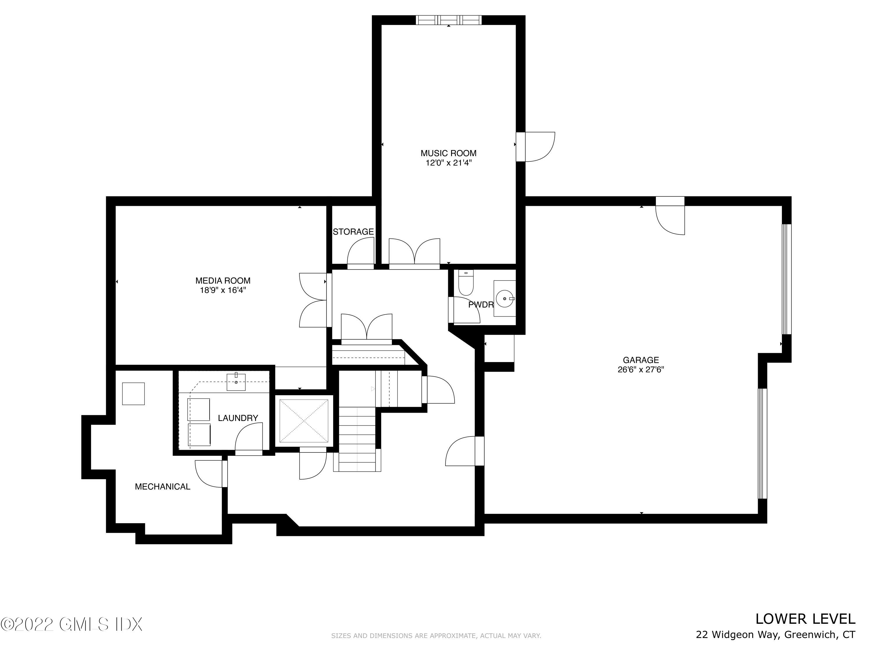 22 Widgeon Way Greenwich, CT 06830 - Photo 26 of 26 a picture of a bench in the back of a door