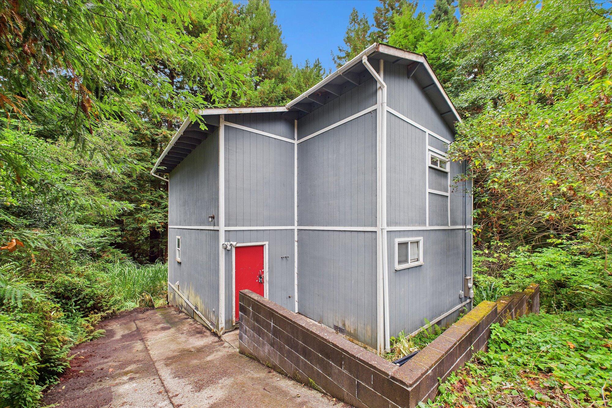 119 Sylva Street Arcata, CA 95521 - Photo 3 of 35 a view of small barn with a small yard