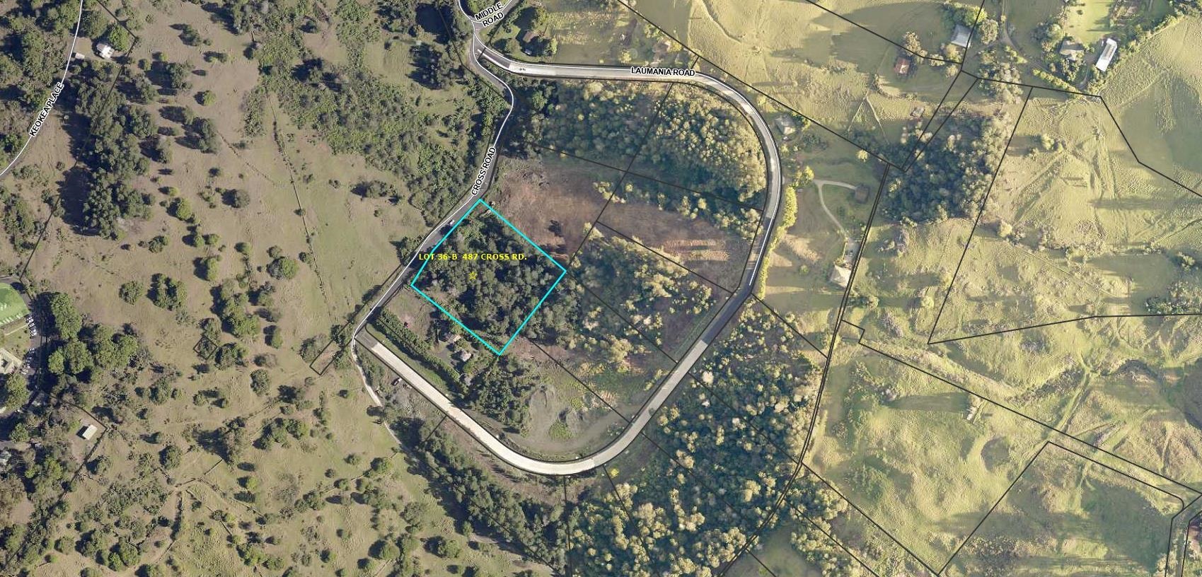 487 Cross Road Kula, HI 96790 - Photo 5 of 5 a bathroom with a granite countertop sink and shower