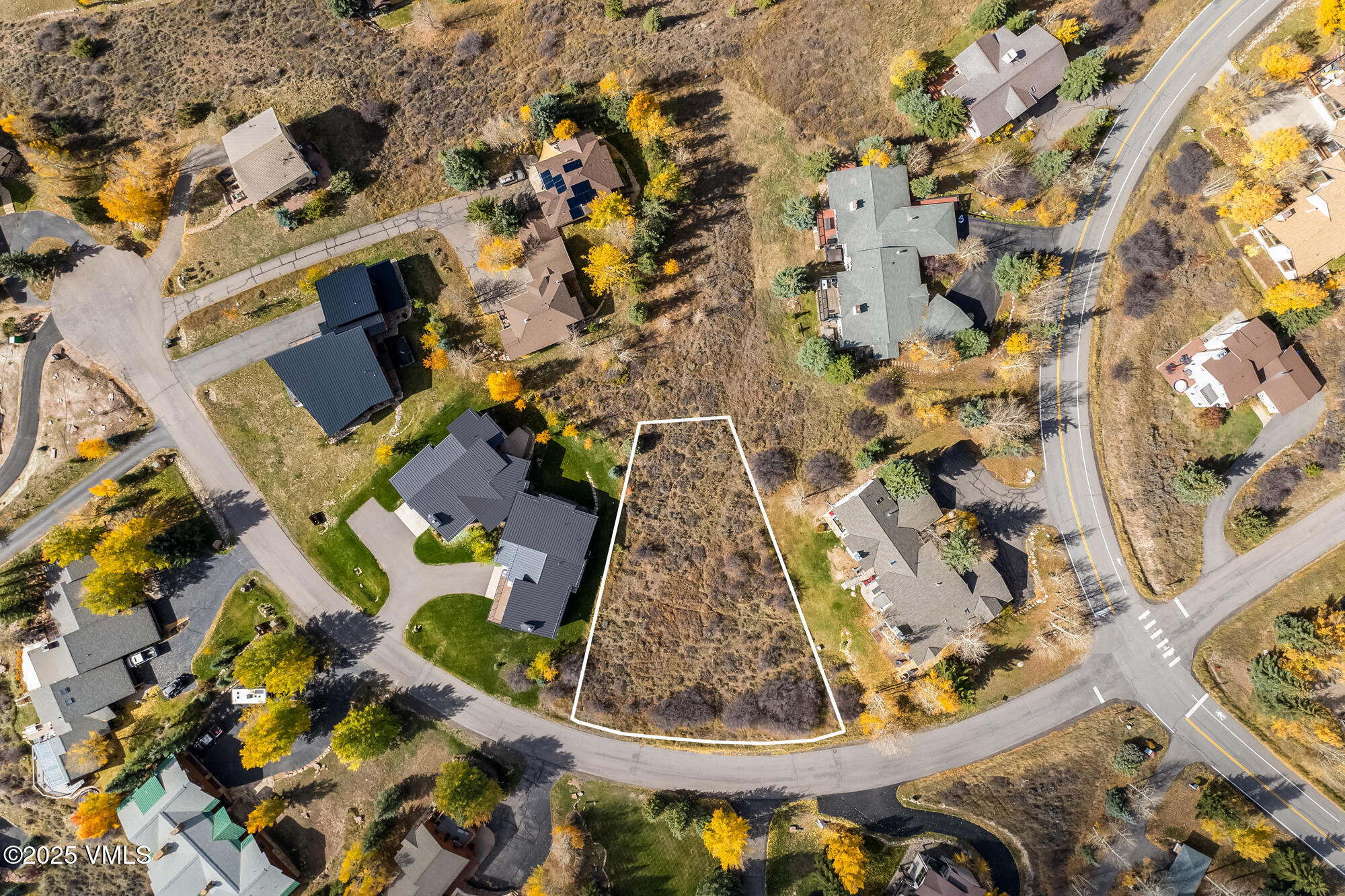 4521 Flat Point Avon, CO 81620 - Photo 8 of 11 aerial 9 outline