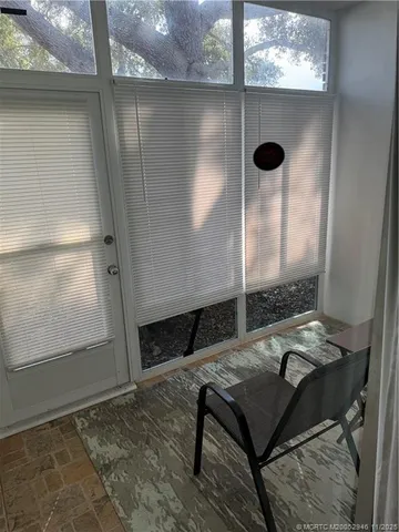 a room with pool table