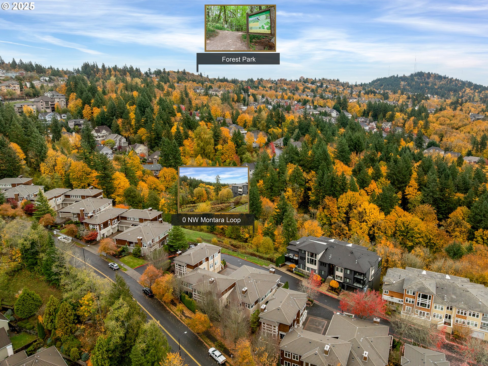 3030 Northwest Montara Loop Portland, OR 97229 - Photo 20 of 24 an aerial view of multiple house