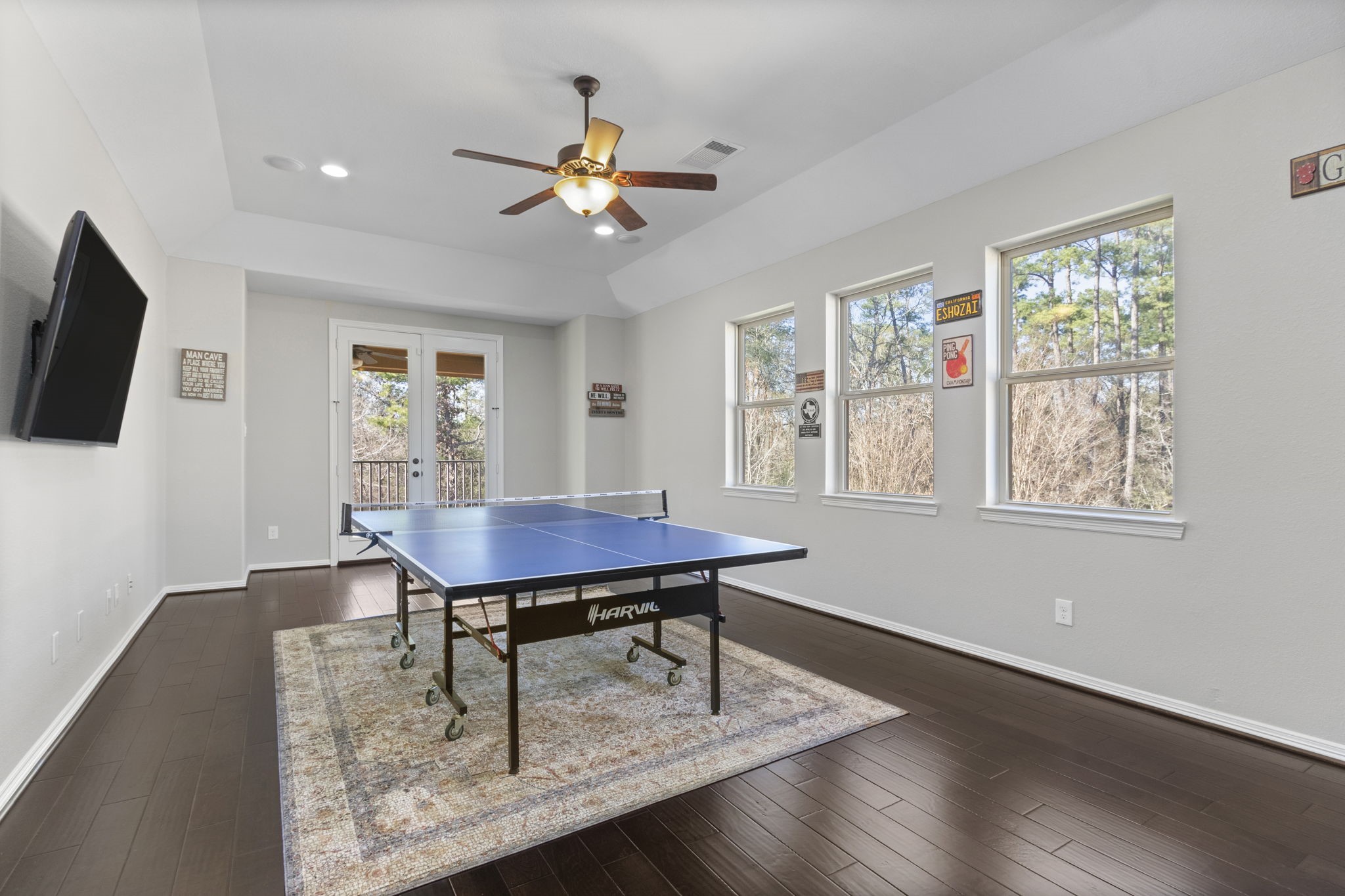 23211 Belted Kingfisher Trail Spring, TX 77389 - Photo 26 of 47 Large gameroom with access to the huge covered balcony