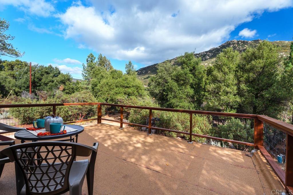 9150- Pine Creek Road, Unit 8 Pine Valley, CA 91962 - Photo 23 of 23 a view of a chairs and table in patio