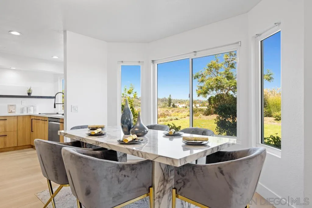 3638 Lorimer Lane Encinitas, CA 92024 - Photo 14 of 72 a kitchen with a table and chairs