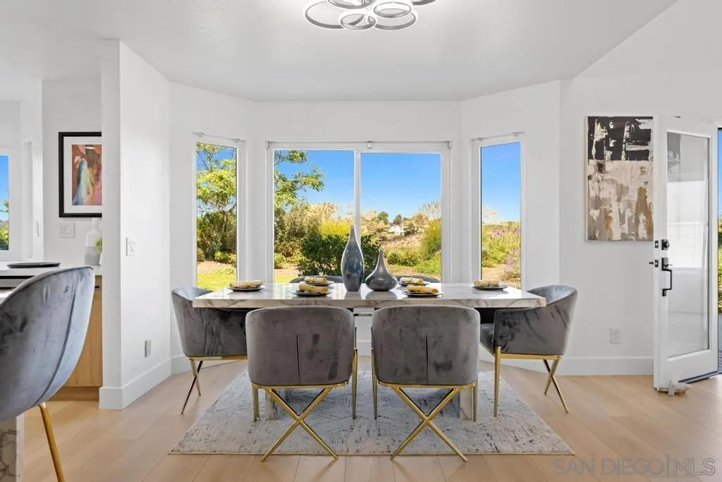 3638 Lorimer Lane Encinitas, CA 92024 - Photo 15 of 72 a view of a dining room with furniture and window