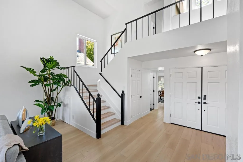 3638 Lorimer Lane Encinitas, CA 92024 - Photo 26 of 72 a view of an entryway with flower pots