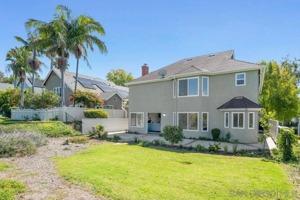 3638 Lorimer Lane Encinitas, CA 92024 - Photo 47 of 72 a front view of house with yard and swimming pool