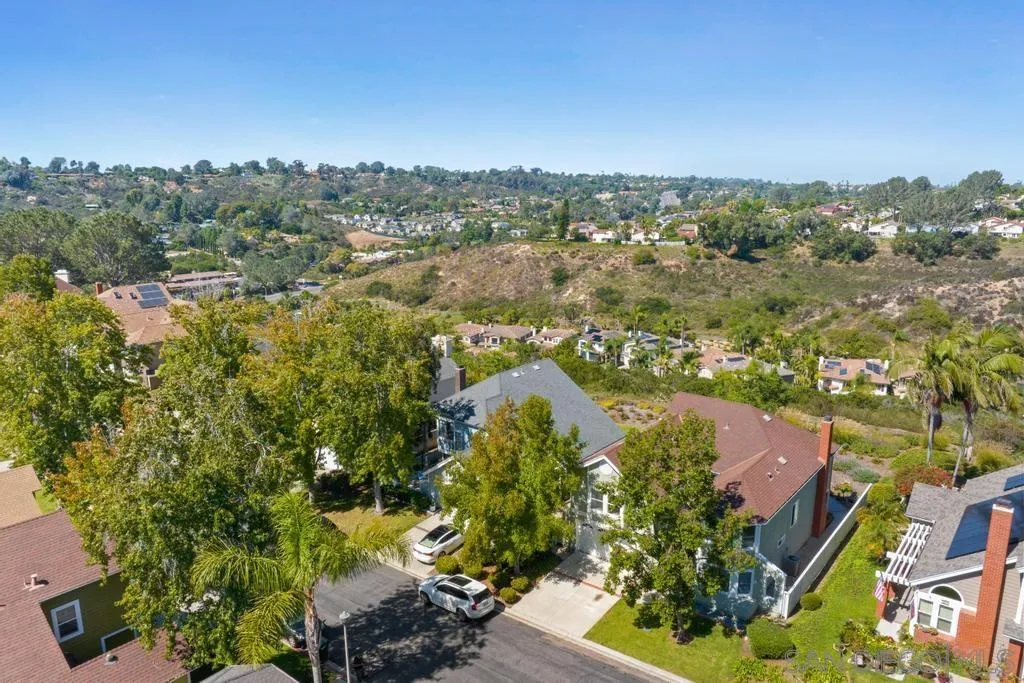 3638 Lorimer Lane Encinitas, CA 92024 - Photo 53 of 72 an aerial view of residential houses with outdoor space and trees