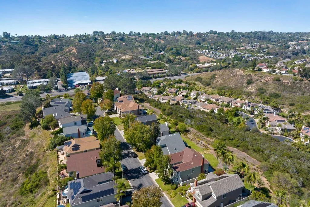 3638 Lorimer Lane Encinitas, CA 92024 - Photo 54 of 72 an aerial view of residential houses with outdoor space and trees