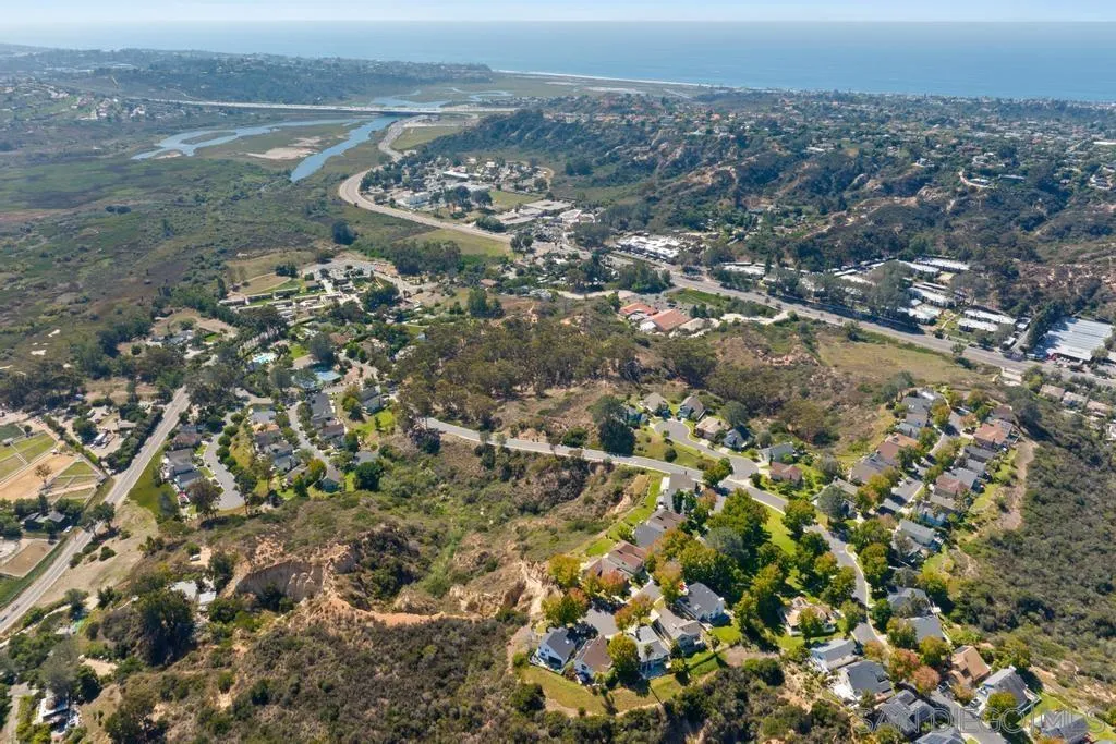 3638 Lorimer Lane Encinitas, CA 92024 - Photo 65 of 72 an aerial view of a house with a yard
